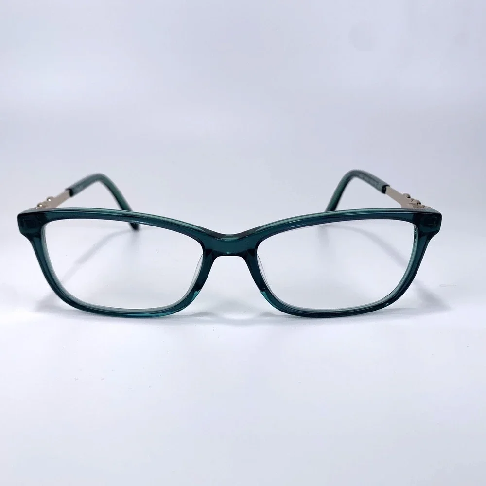 Bebe‎ BB5228 Teal Eyeglass Frames Women's Prescription Glasses w/ Original Case